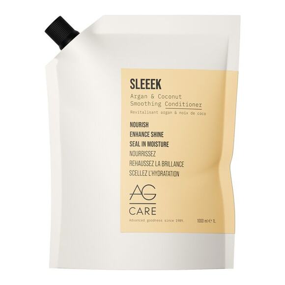 AG Care Sleek Argan & Coconut Smoothing Conditioner 33.8 oz - Picture 1 of 2